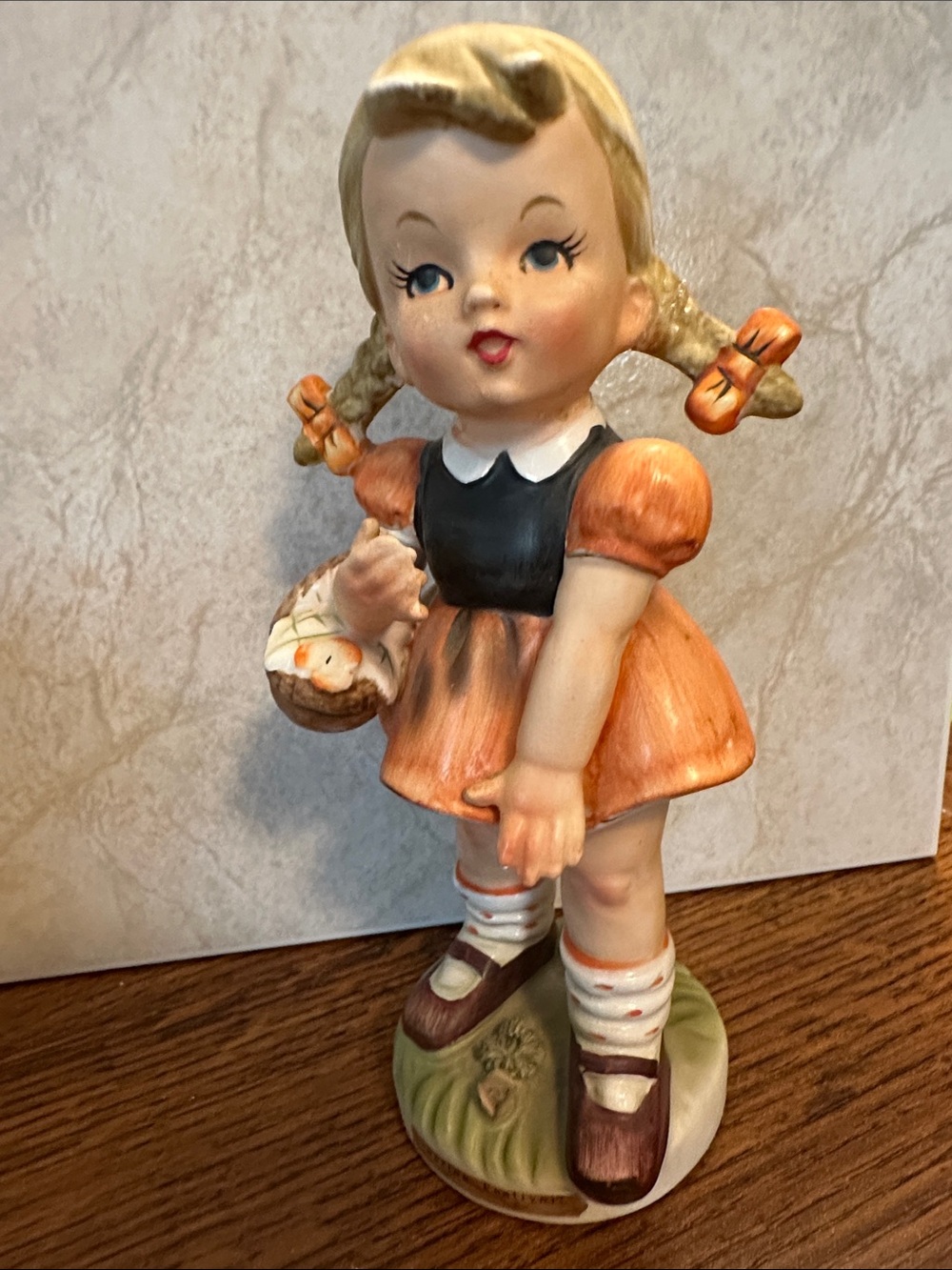 Vintage Ceramic Girl Figurine by Erick Stauffer